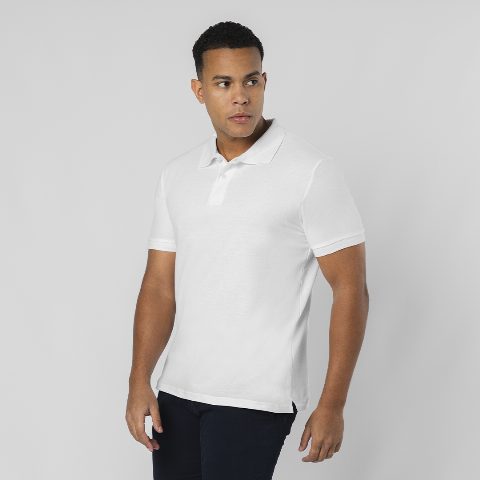Polo Adulto Branco - Charles